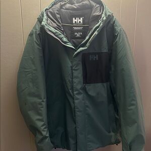 Helly Hansen Men's Forest Green Ski Jacket